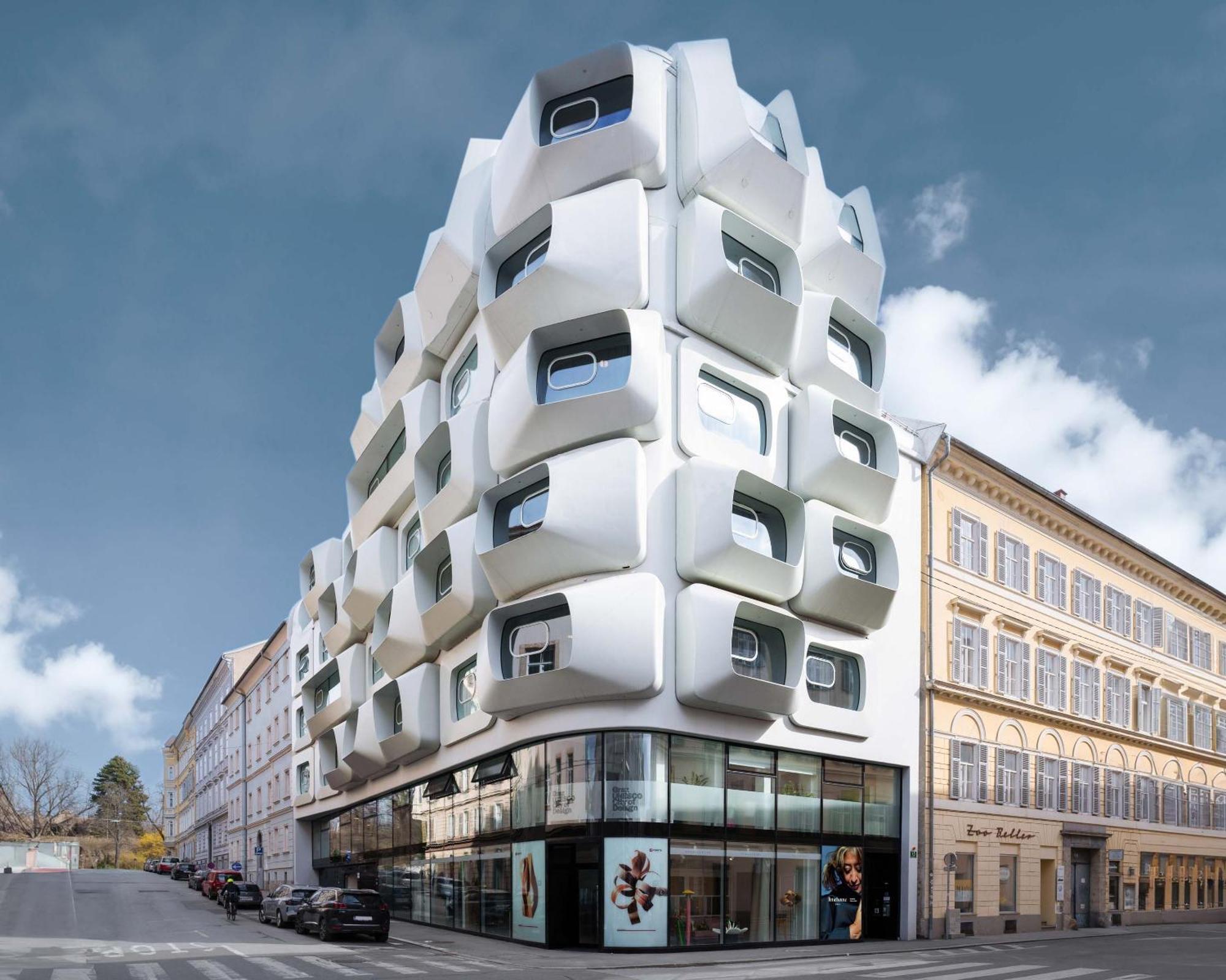 Limehome Graz - Argos By Zaha Hadid ภายนอก รูปภาพ